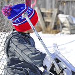 Load image into Gallery viewer, Between The Pipes ™ &quot;National Broadcast&quot; - Pom Beanie/Toque
