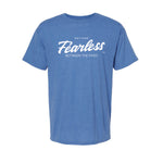 Load image into Gallery viewer, Adult - FEARLESS Between the Pipes™ - Classic T-Shirt - Black/Red/Blue
