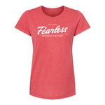 Load image into Gallery viewer, Women&#39;s - FEARLESS Between the Pipes™ - Classic T-shirt - Black/Red/Blue
